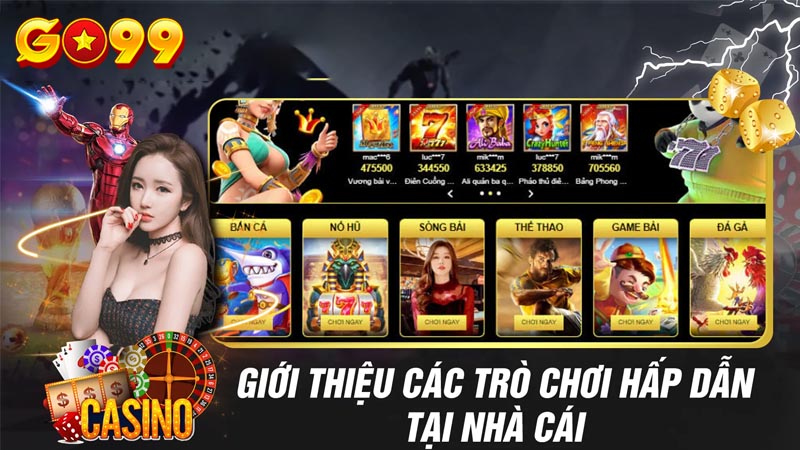 Dịch Vụ Tiềm Năng Của Go99